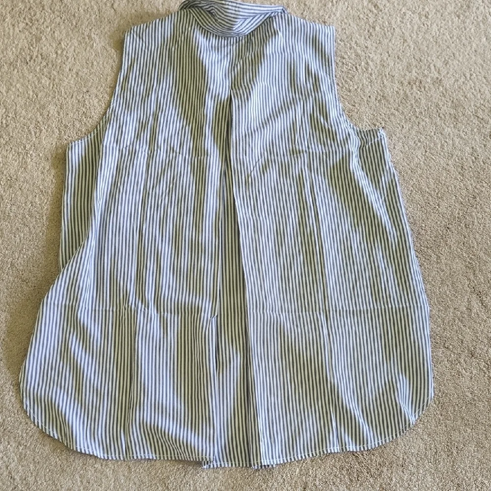 Beachlunchlounge Blue Button Down Shirt - Picture 6 of 7